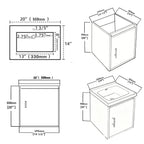 20" Floating Bathroom Vanity