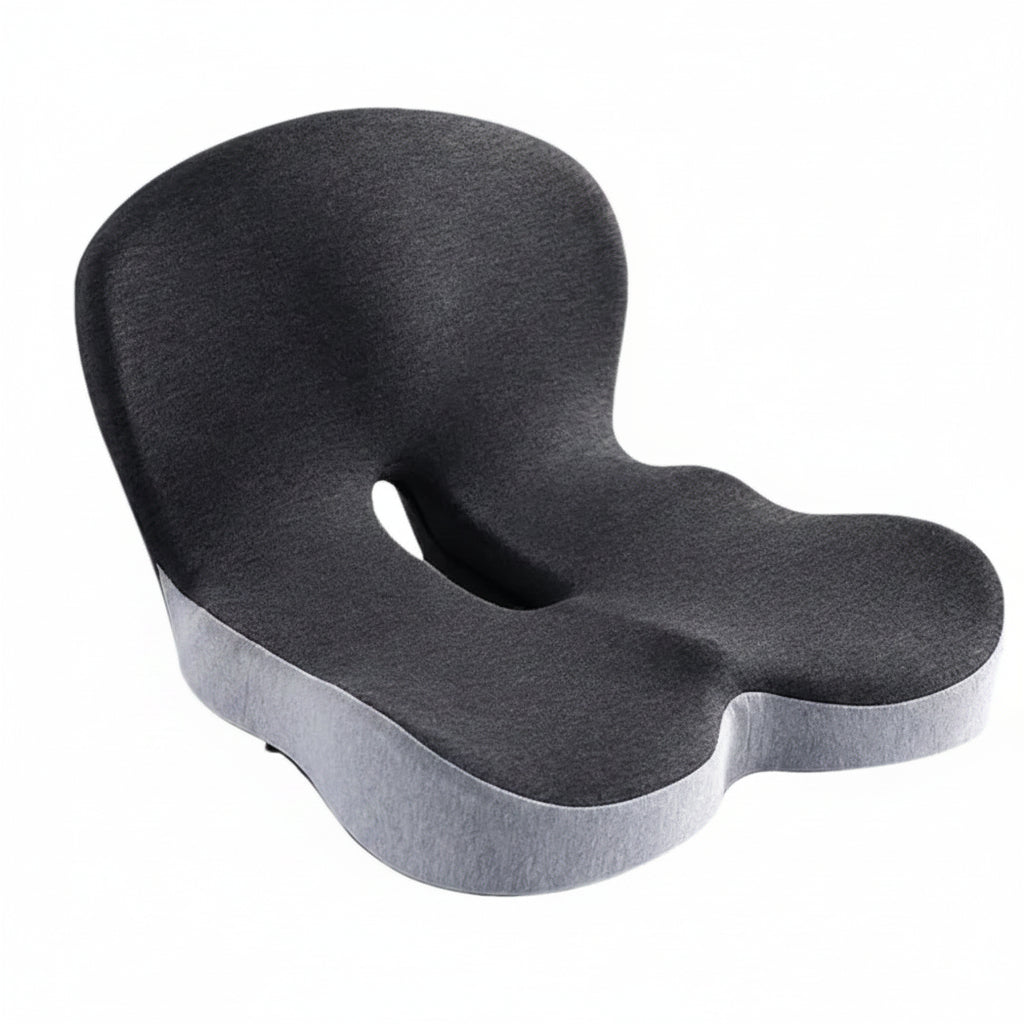 Memory Foam Seat Cushion with Lumbar Support for Office Chair