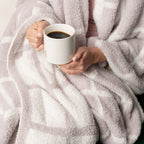 Cozy Stretch Throw Blanket
