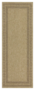 Earth GC_NTL1007 Jute/Mocha Indoor/Outdoor Area Rug