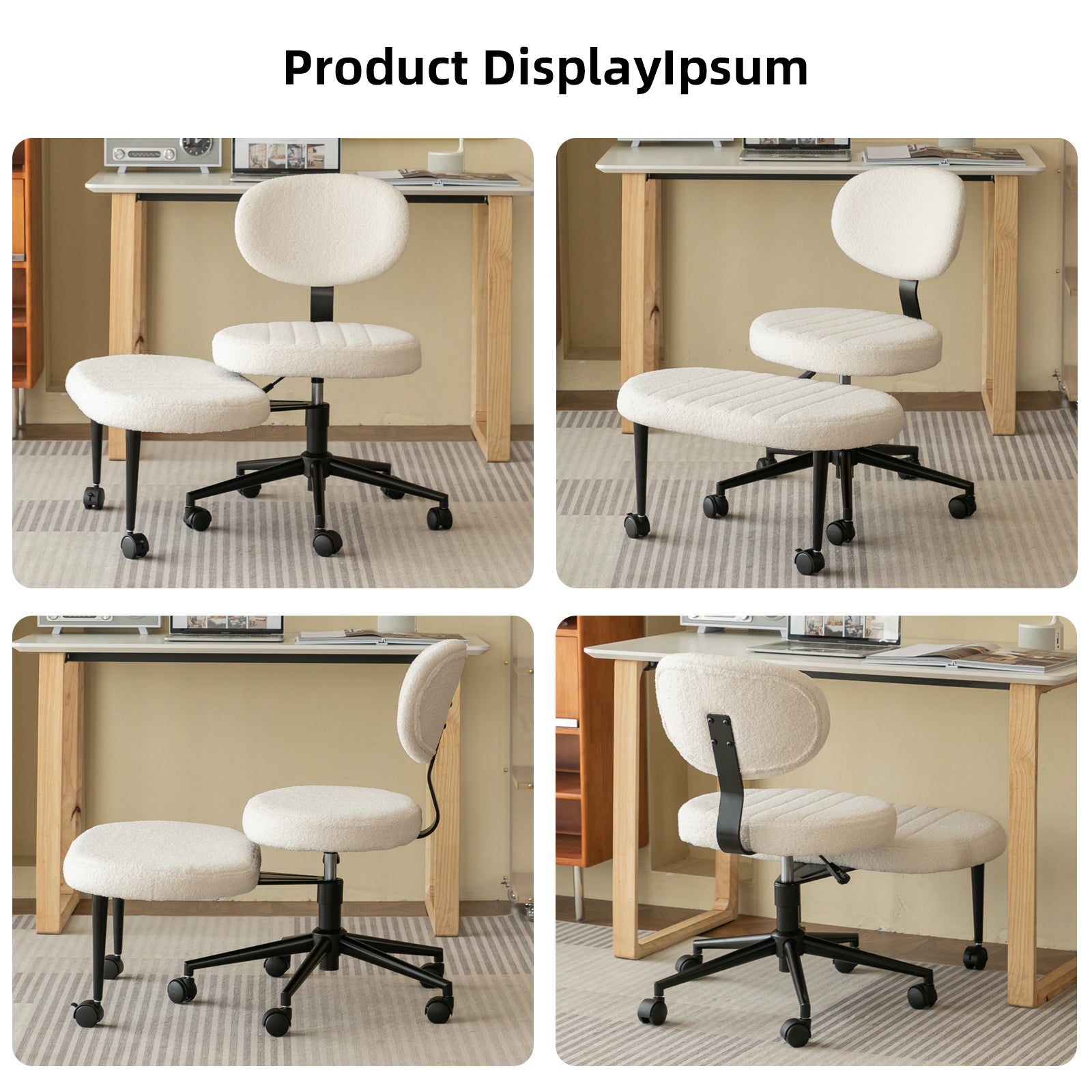 Ergonomic Office Chair – Multi-Position Cross Legged Design