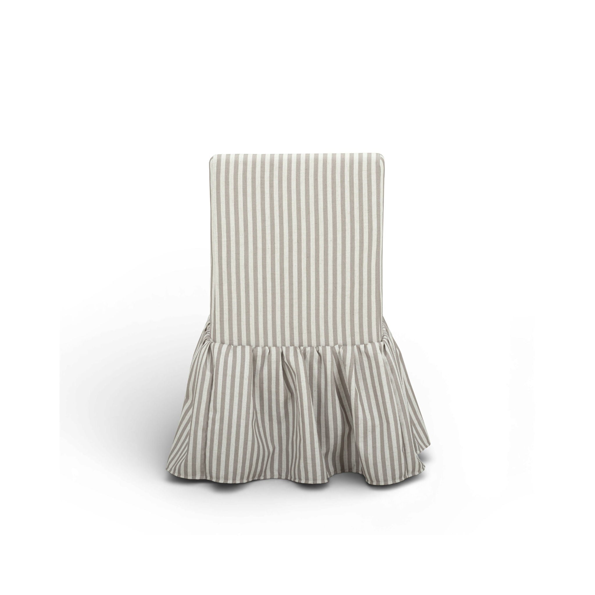 Gertrude - Striped Linen Dining Chair