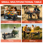 2FT Camping Table with Mesh Desktop