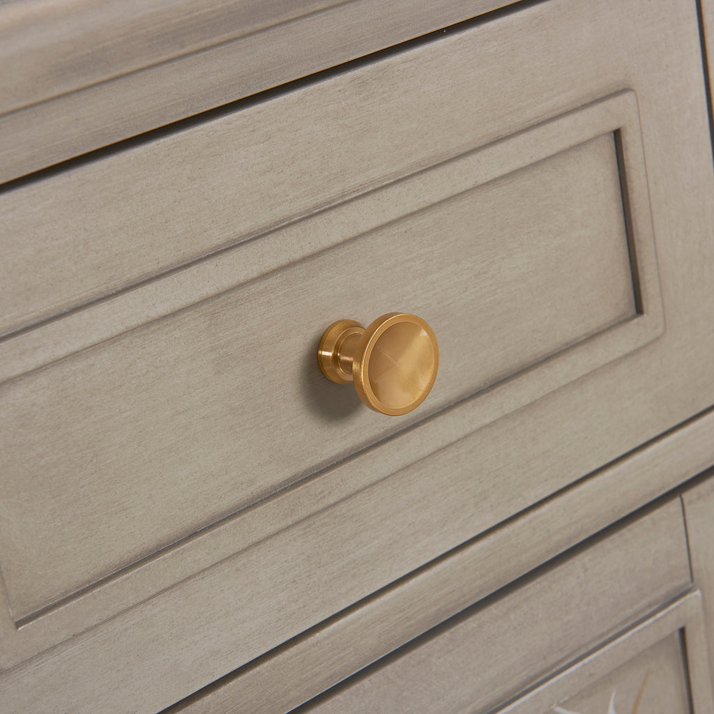 Dauphin Handpainted Entryway Storage Cabinet