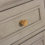 Dauphin Handpainted Entryway Storage Cabinet