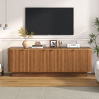 Vibe Haus Mid-Century Modern TV Stand for 70 Inch TVs