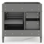 36" Bathroom Vanity Without Top Sink