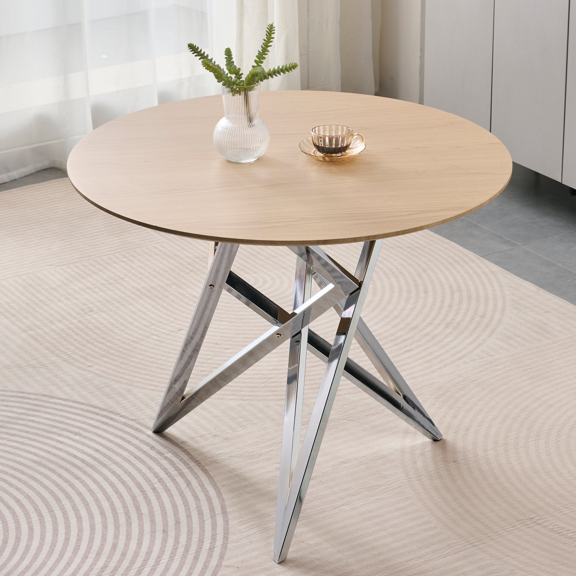 37-Inch Round Dining Table