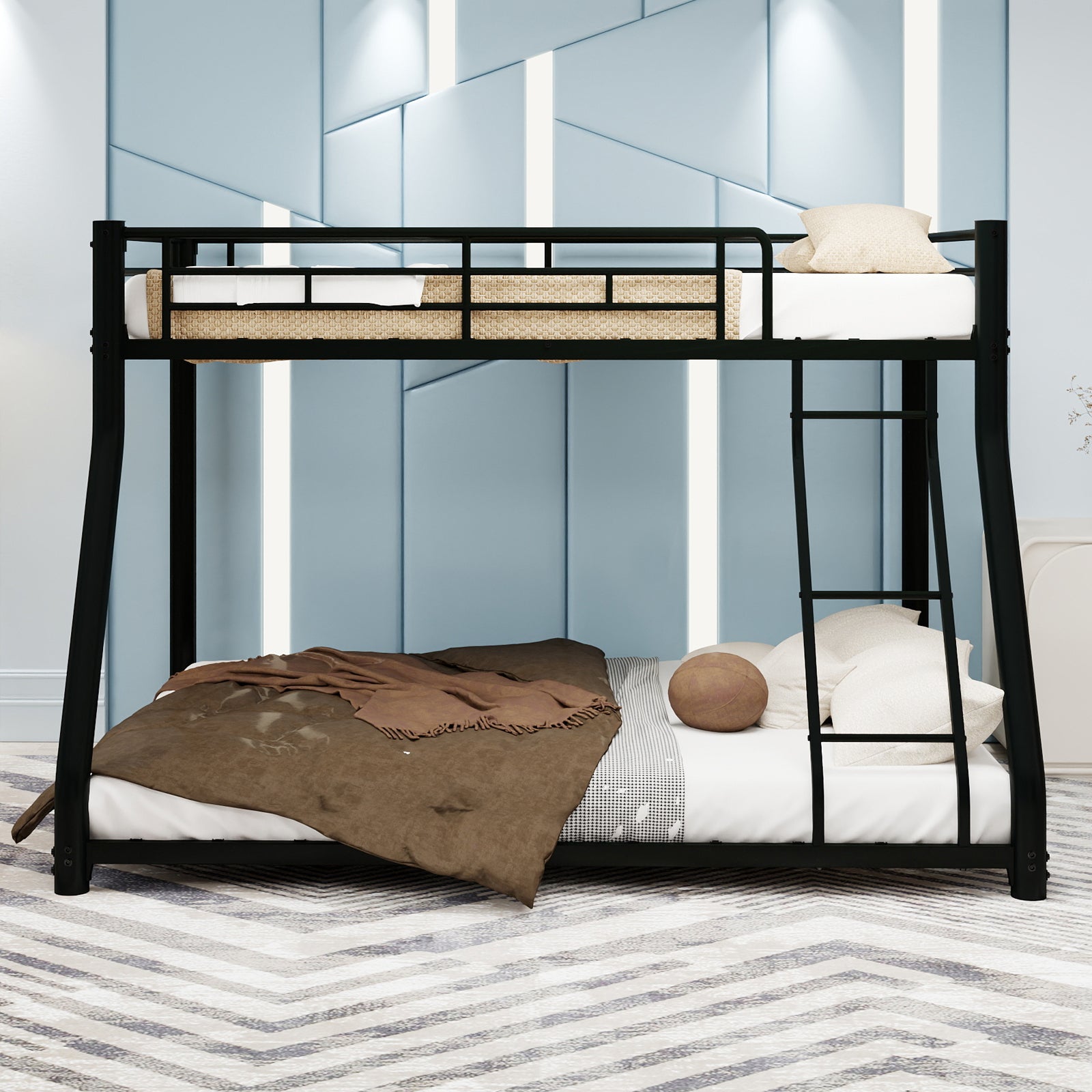Twin Over Full Metal Bunk Bed