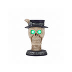 Halloween Skull Candle Holder with Glowing