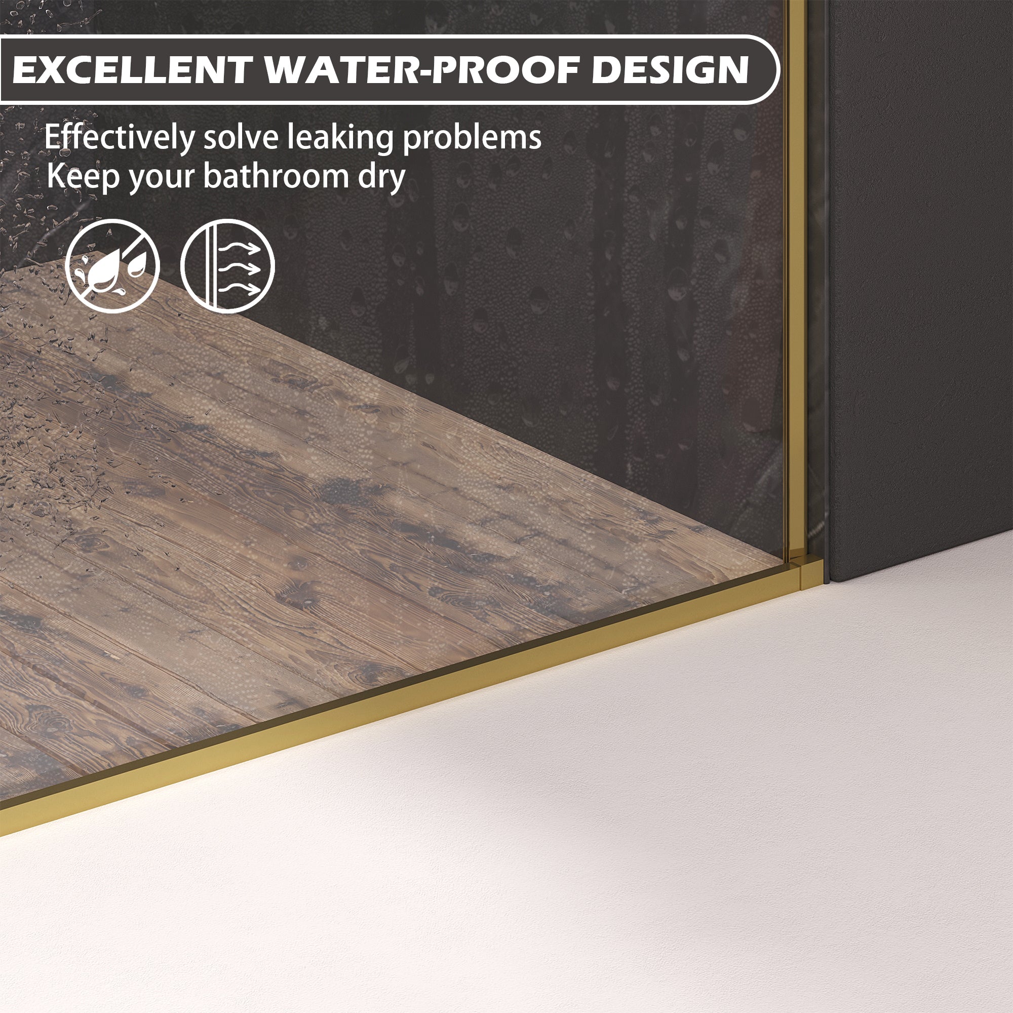 Frameless Dual Sliding Shower Door