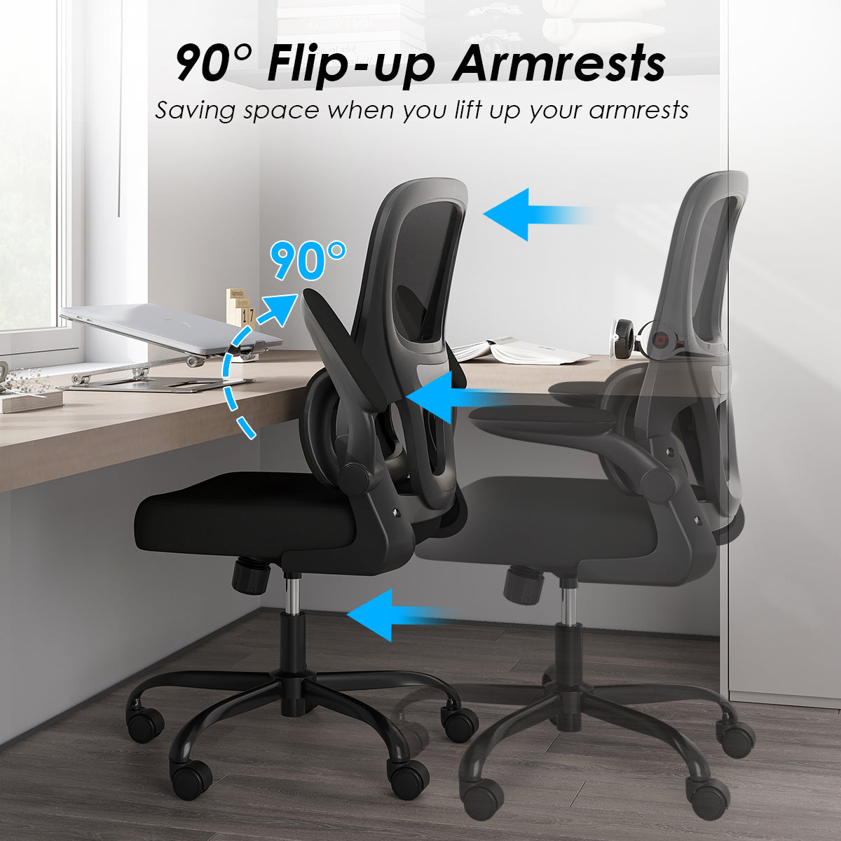 Mesh Ergonomic Office Chair with Lumbar Support