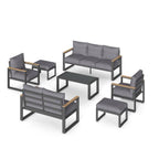 All-Weather 7-Piece Ultra Aluminum Patio Furniture Set
