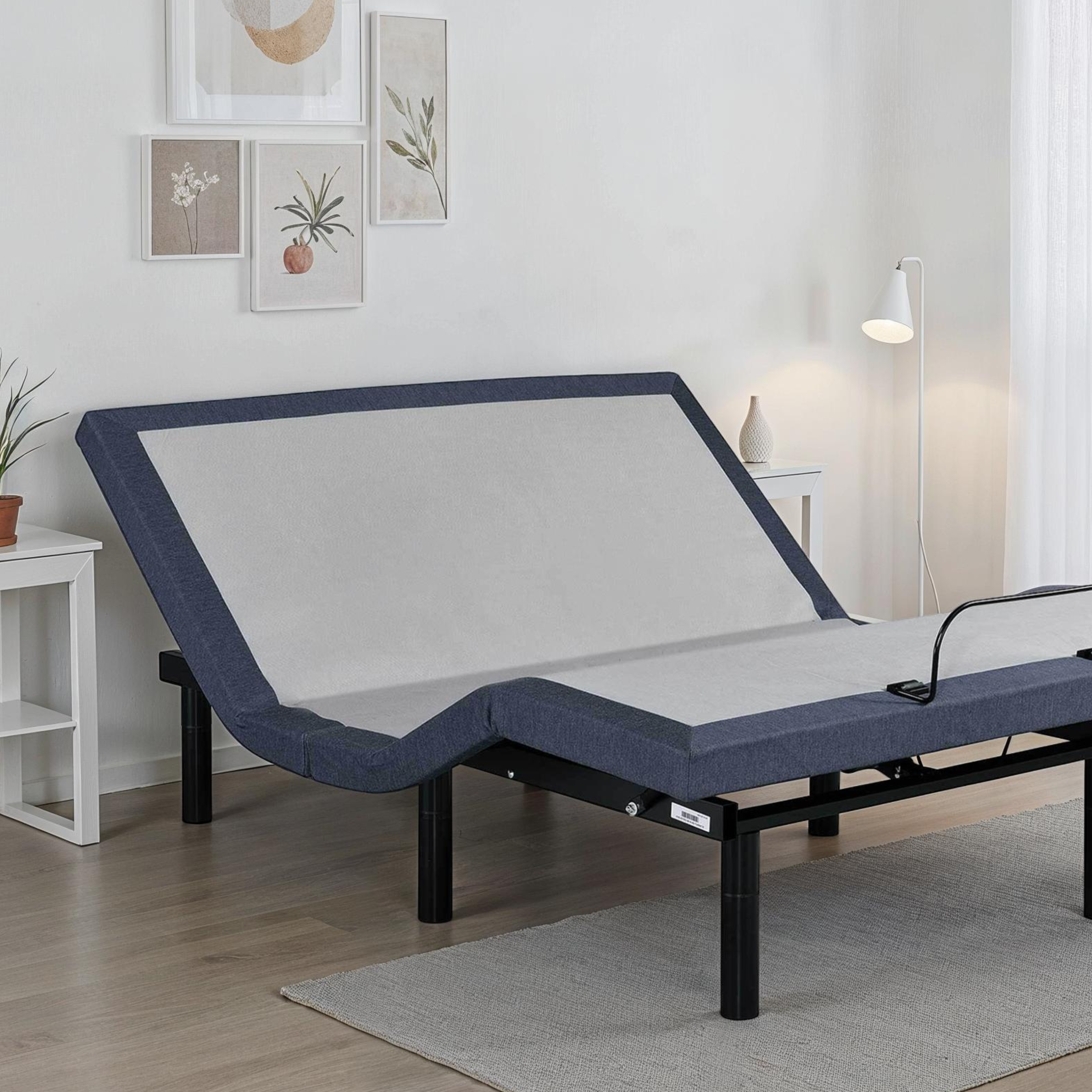 Full Adjustable Bed Base with Head and Foot Position Adjustments