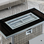 K&K 43" Propane Gas Fire Pit Table