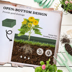 Outsunny Galvanized Raised Garden Bed