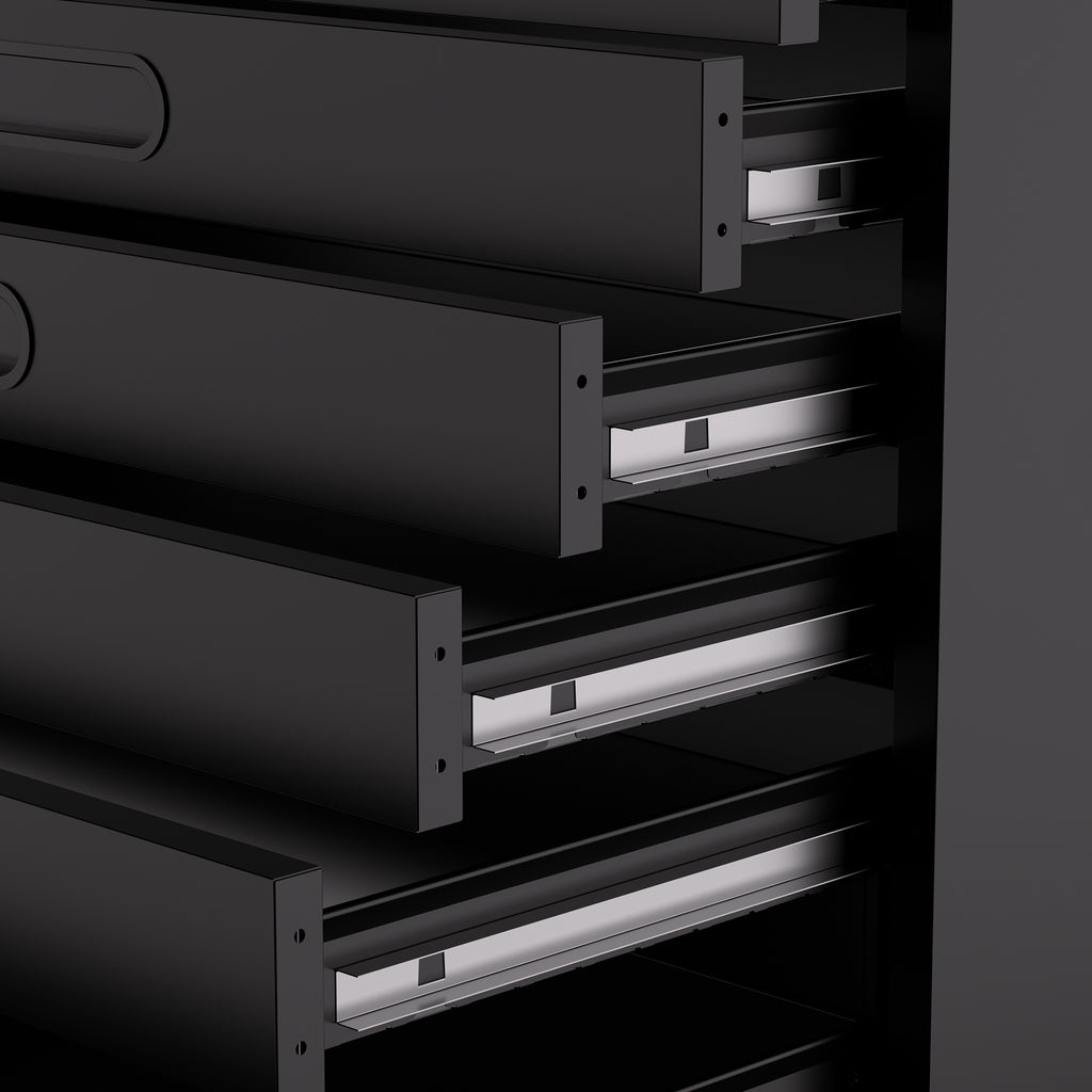 34.3" Rolling Tool Chest with 6 Drawers