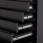 34.3" Rolling Tool Chest with 6 Drawers