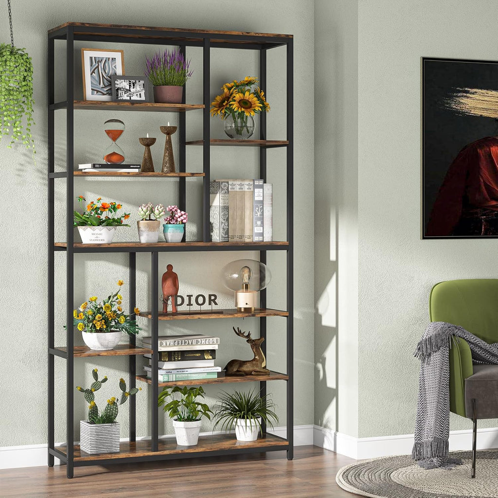 78.7" Extra Tall 8-Tier Rustic