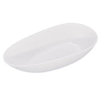 59" Freestanding Solid Surface Bathtub