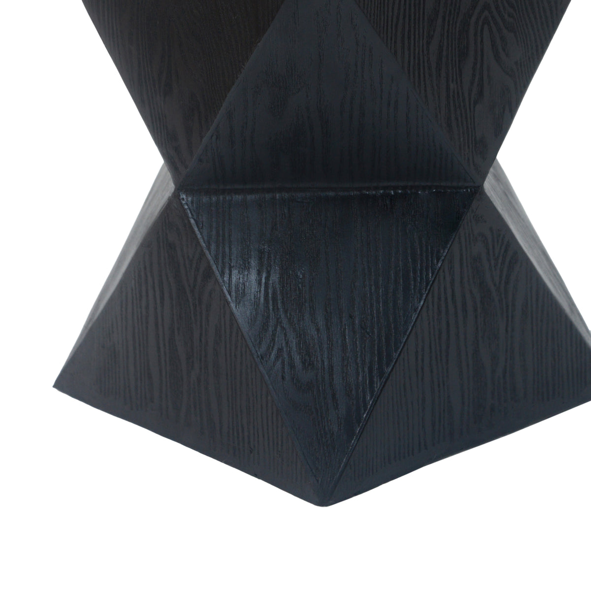 14.25" Black Accent Table