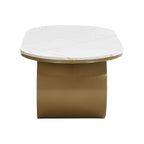 Luxury Modern Oval Coffee Table