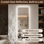 65" x 21" LED Full Length Mirror