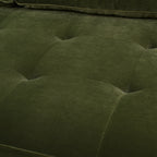 Nicholas 83.5" Mid-Century Modern Sofa, Olive