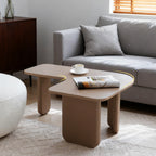 35.43" L-Shape Modern Coffee Table Upgraded