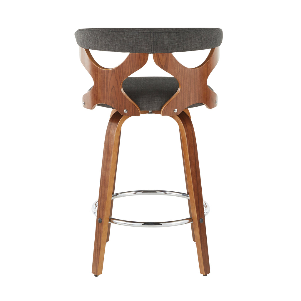 Mid-Century Modern Counter Stool