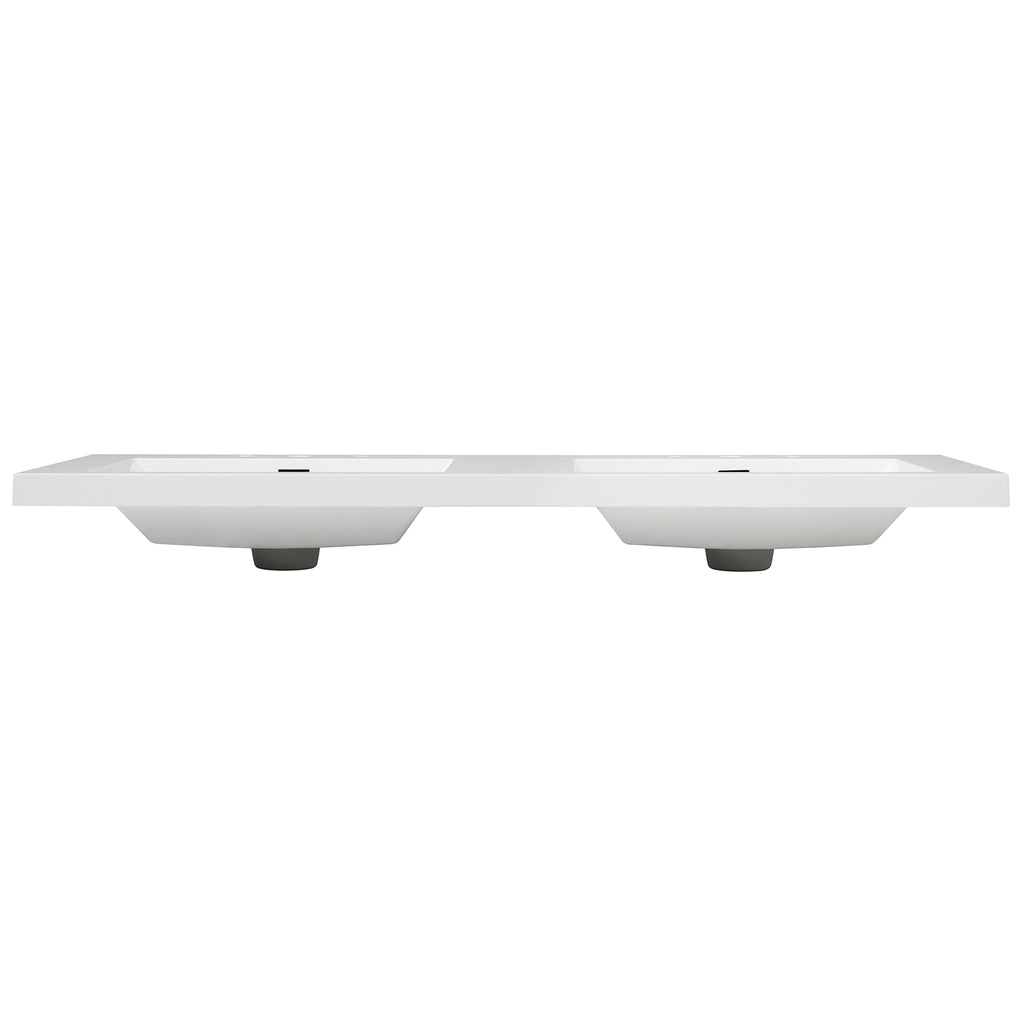 60" Resin Basin for Bathroom Vanity