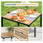 All Weather 5-Piece Patio Dining Table Set