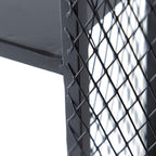 Stylish Black Wine Shelf