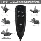 Lift Recliner Chair with Heat Massage - Dual Motor