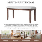 Upholstered Bench for Bedroom End of Bed & Entryway