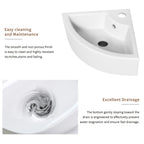 Triangle Corner Sink for Bathroom