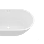 59" Acrylic Freestanding Bathtub