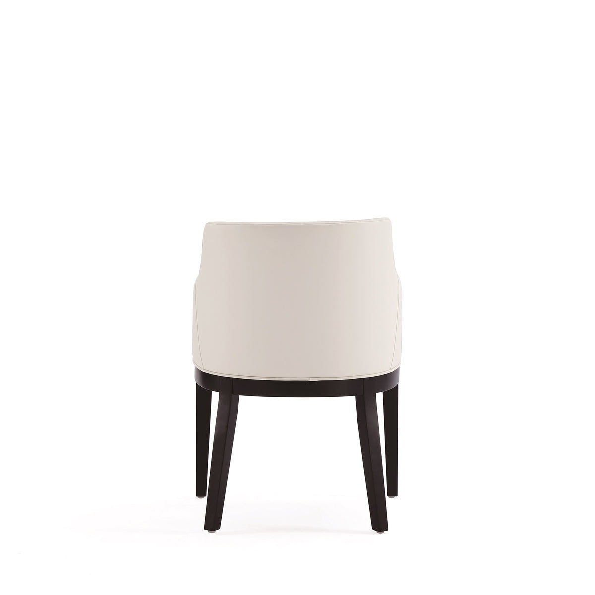 Gansevoort Wood Vegan Leather Armchair