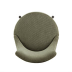 Lucia Wood Upholstered Chenille Barstool in Leaf