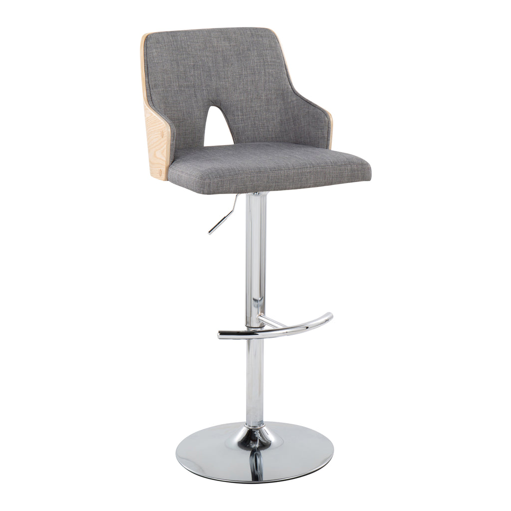 Contemporary Adjustable Barstool Stool with Swivel