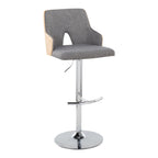 Contemporary Adjustable Barstool Stool with Swivel