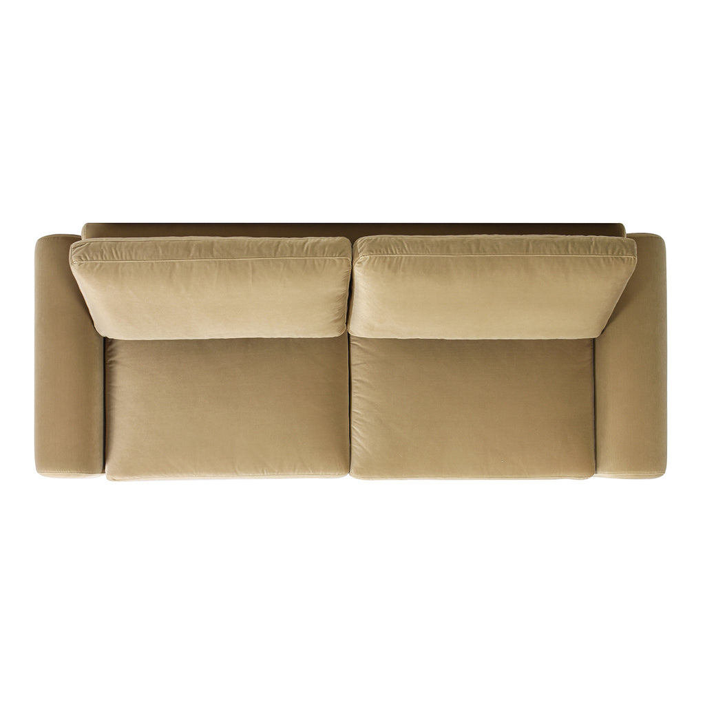 Mason 85" Arched Arm Sofa, Camel