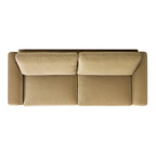 Mason 85" Arched Arm Sofa, Camel