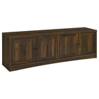 Lunetta Dark Pine 3-Piece TV Stand Entertainment Center