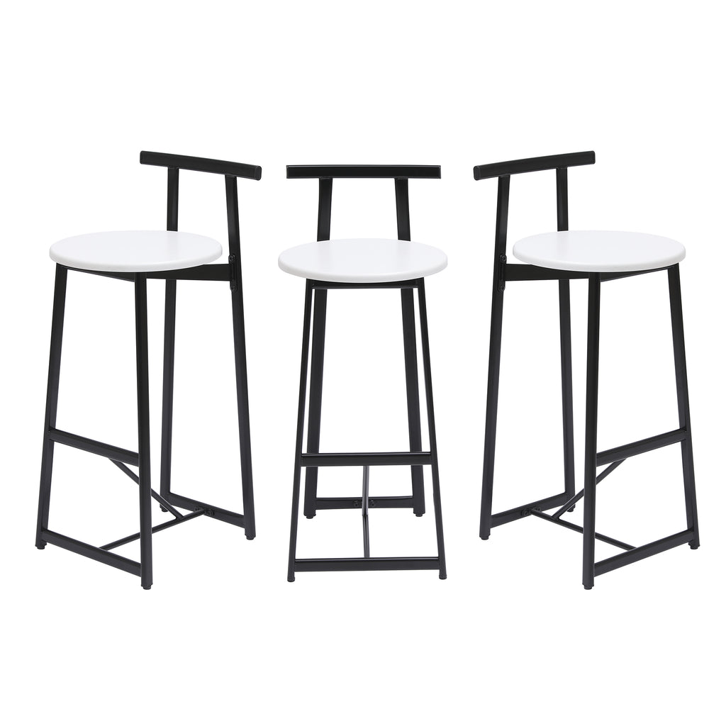 Bar Stools Kitchen Island Bar Chairs Set of 3