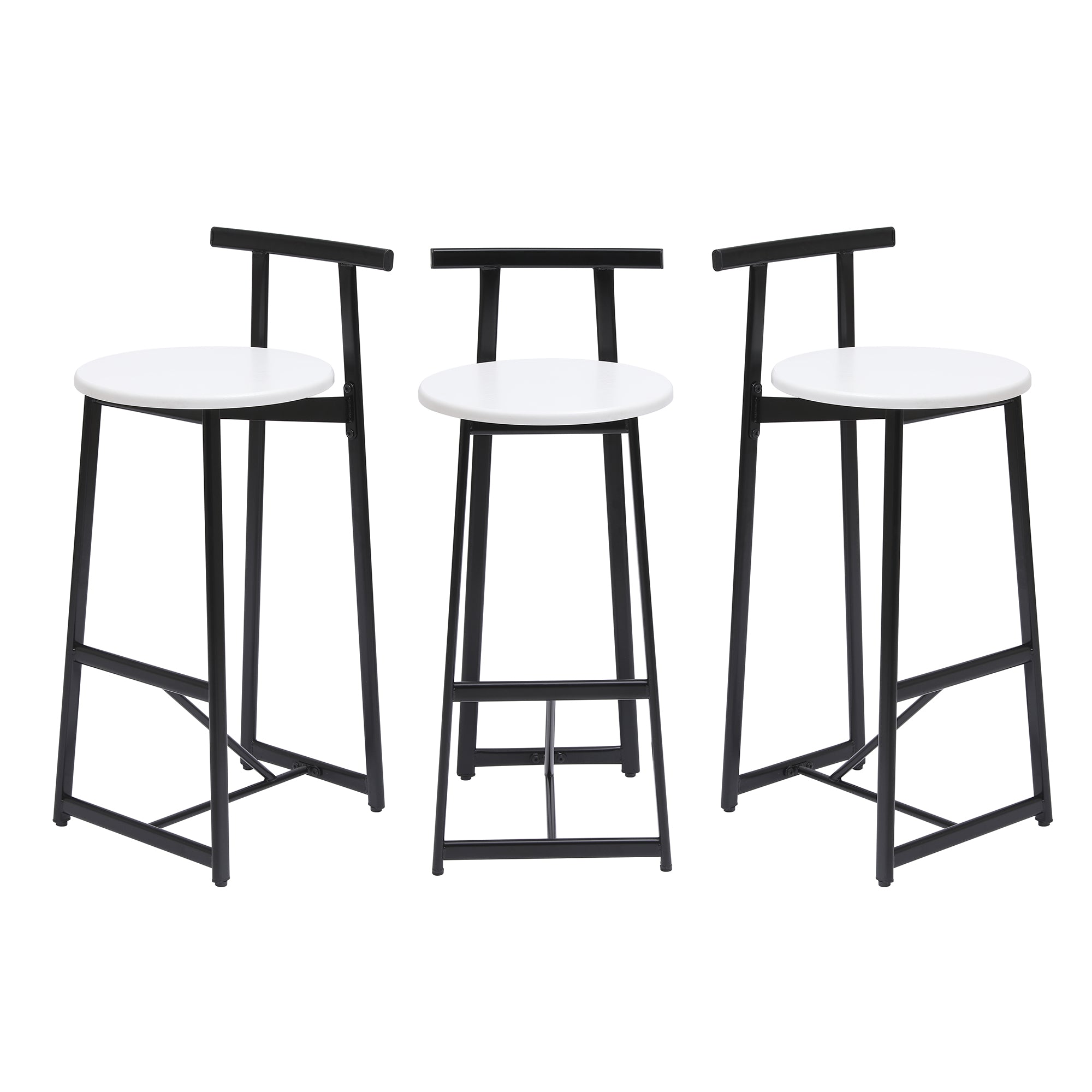 Bar Stools Kitchen Island Bar Chairs Set of 3