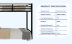 Metal Twin Over Twin Bunk Bed