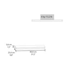 Ecco 31.5" Wide Floating Shelves Set of 2