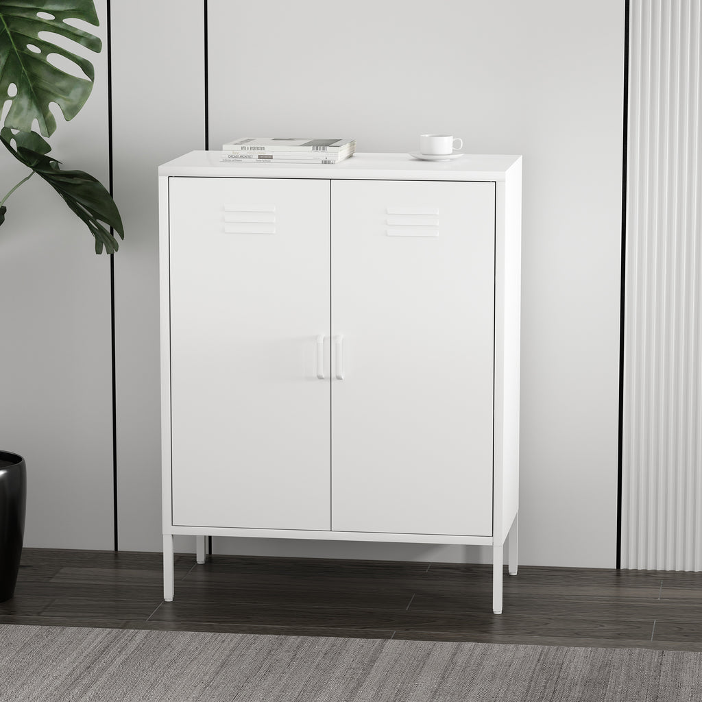 Naomi 32" Metal Accent Cabinet