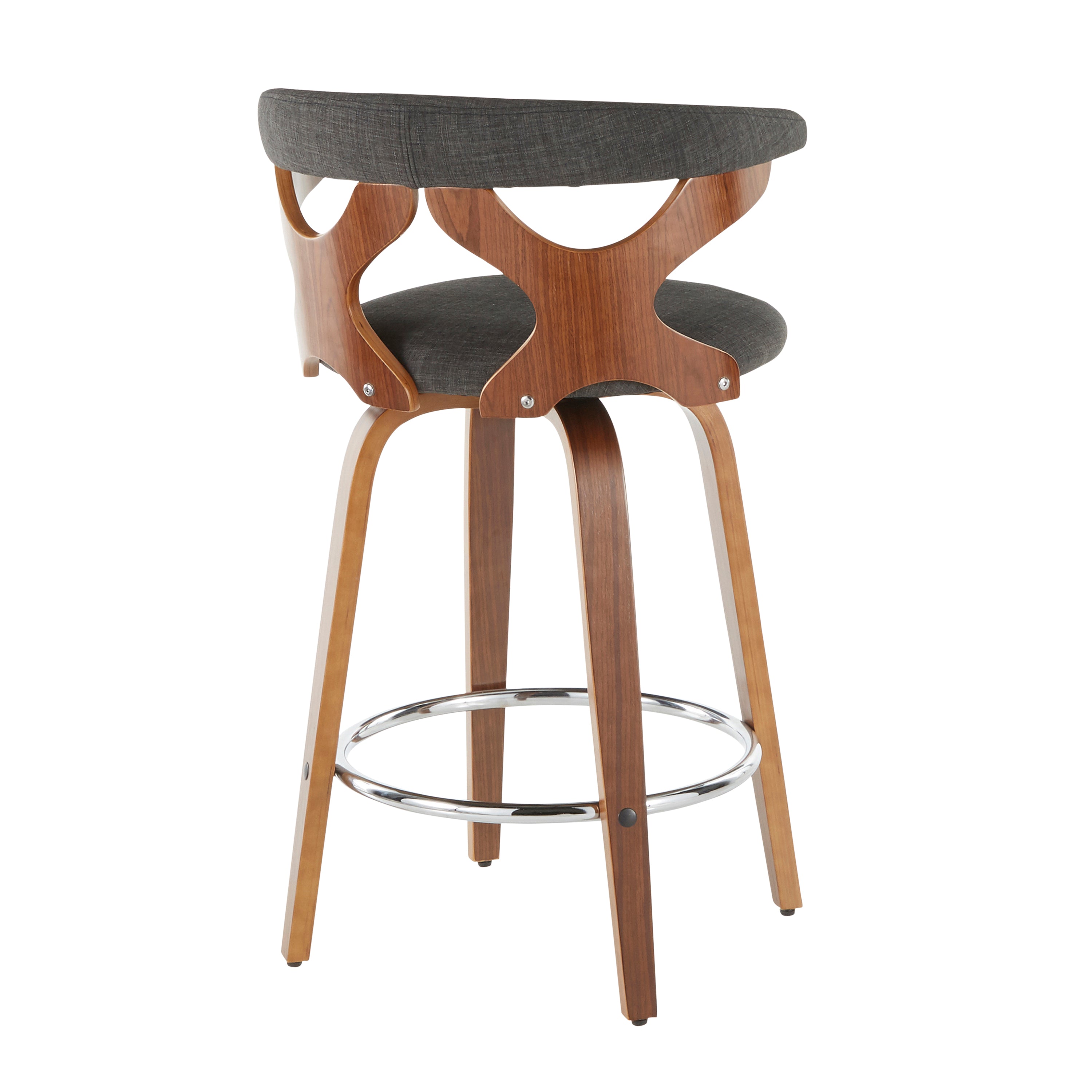 Mid-Century Modern Counter Stool